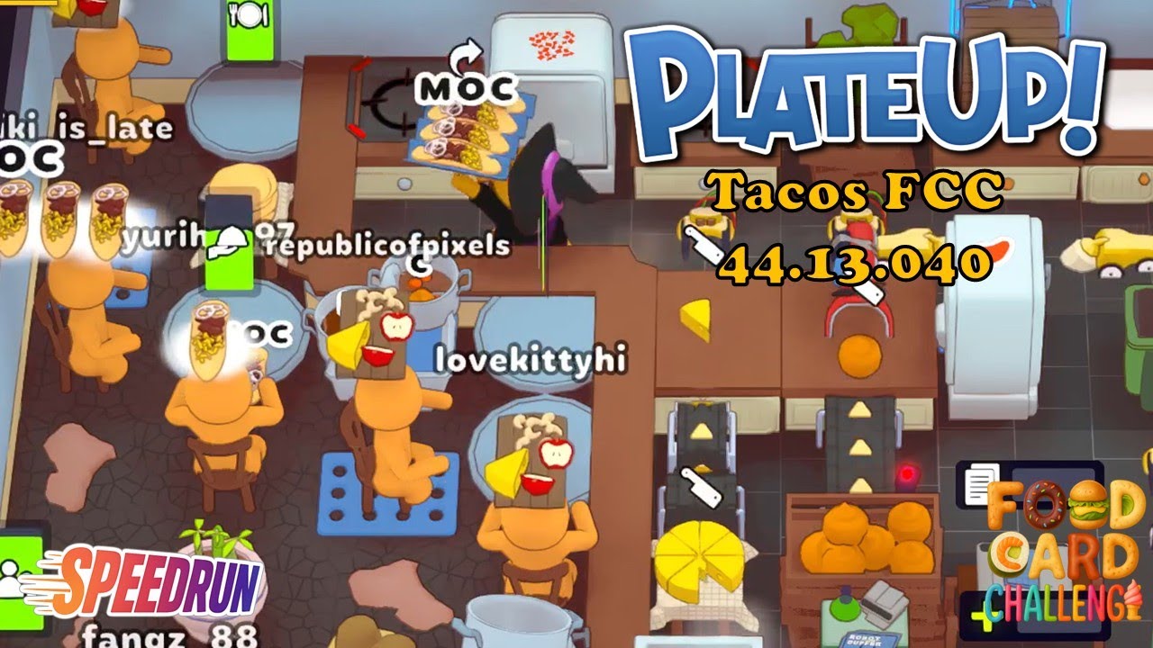 PlateUp! Tacos Food Card Challenge 44.13.040
