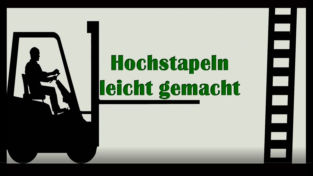 13 Fahrposition und Parkposition des Staplers   das richtige Einlagern von Waren