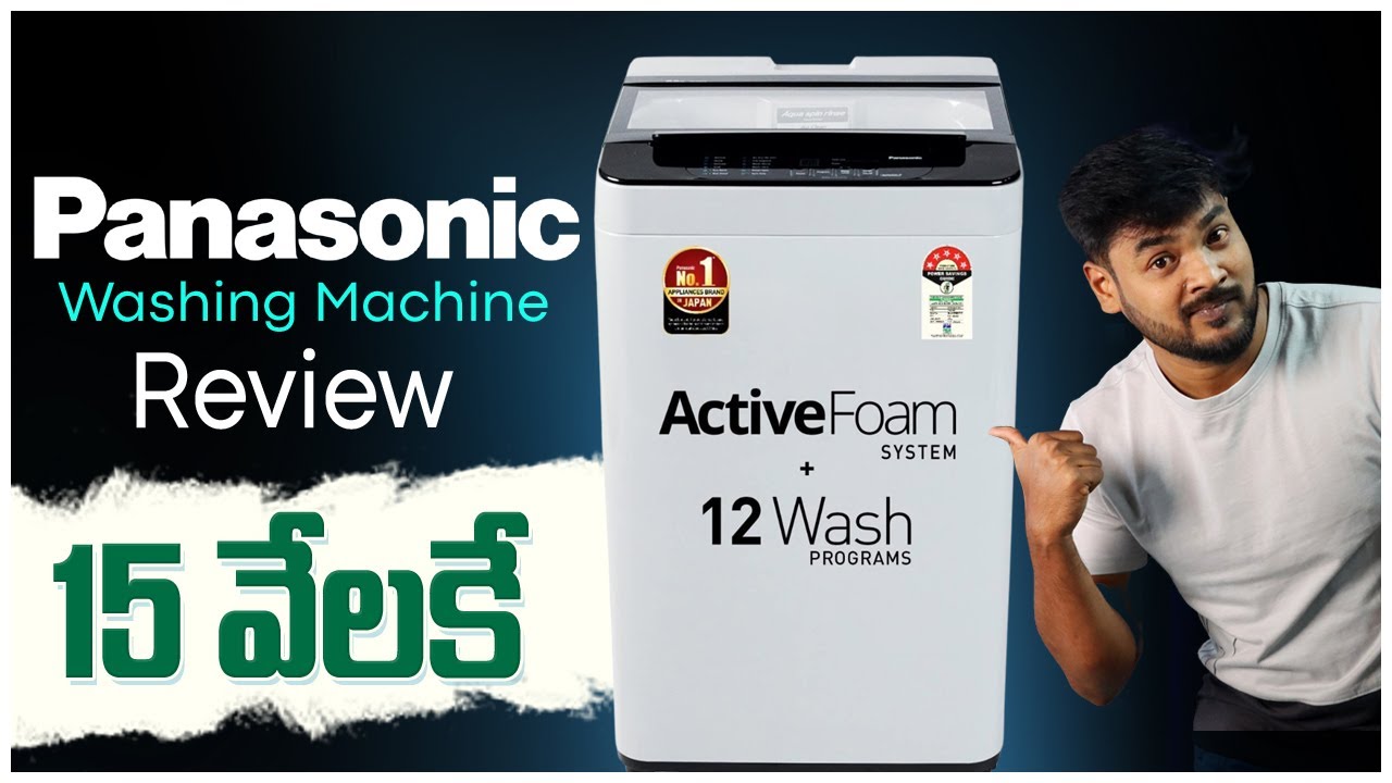 Panasonic 7KG Top Load Washing Machine Review in Telugu