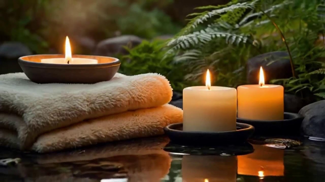 Relaxing Spa Music 🌼 Stress Relief Music, Insomnia Cure, Heal Stressed Mind,Peaceful Water Magic 59