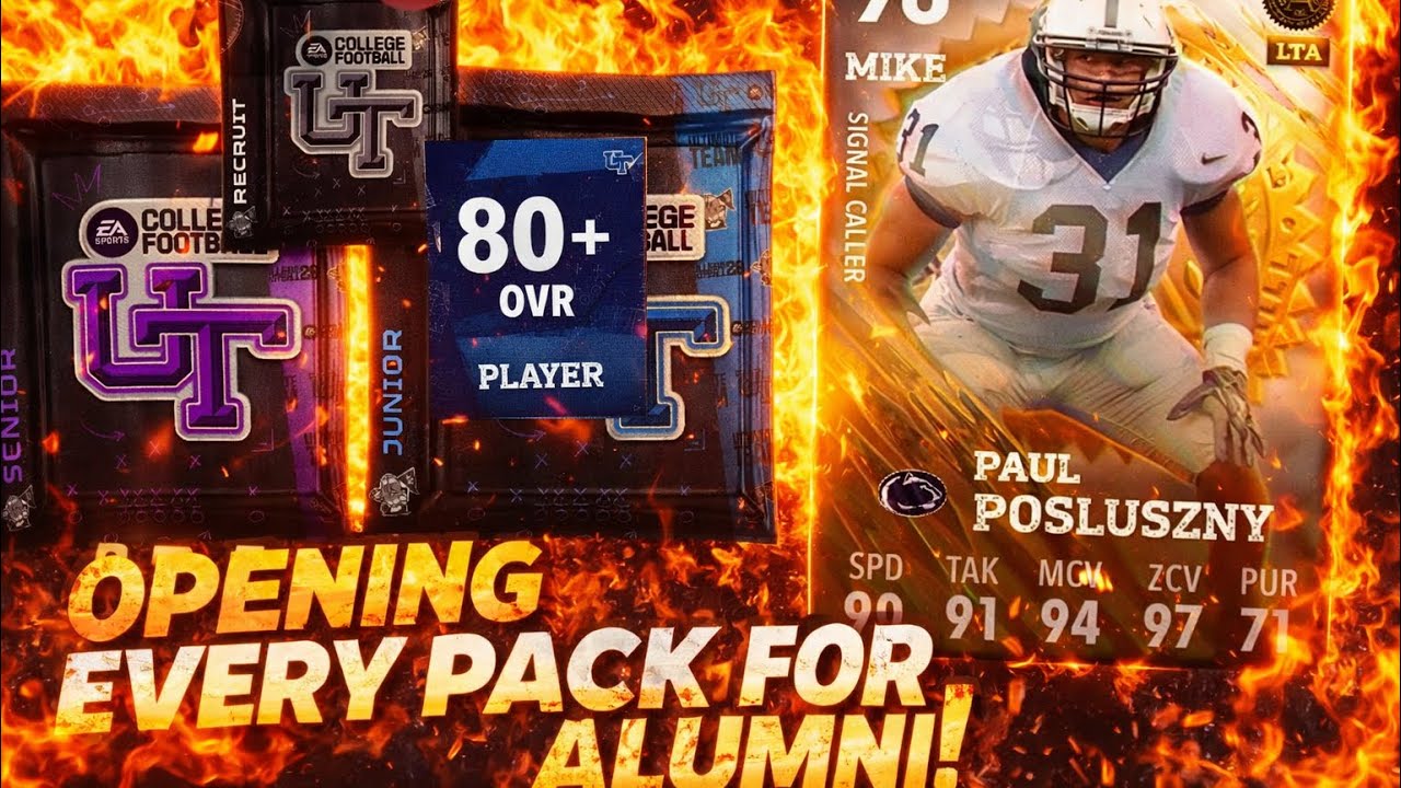 *INSANE* OPENING EVERY SINGLE PACK IN THE STORE FOR *NEW* ALUMNI PLAYERS AND WE GO CRAZY!