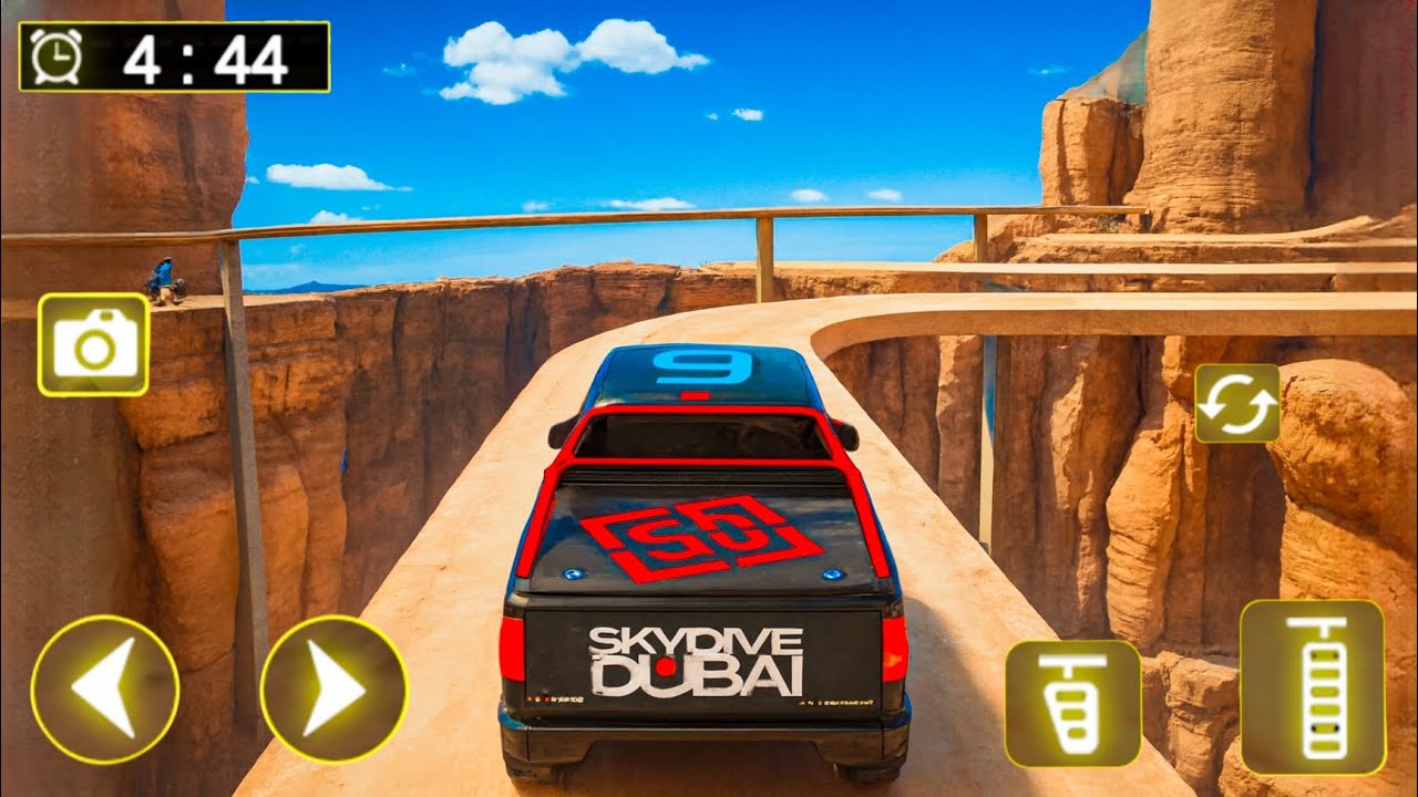 Very Risky Impossible Track Car Driving Challenging Gameplay 
