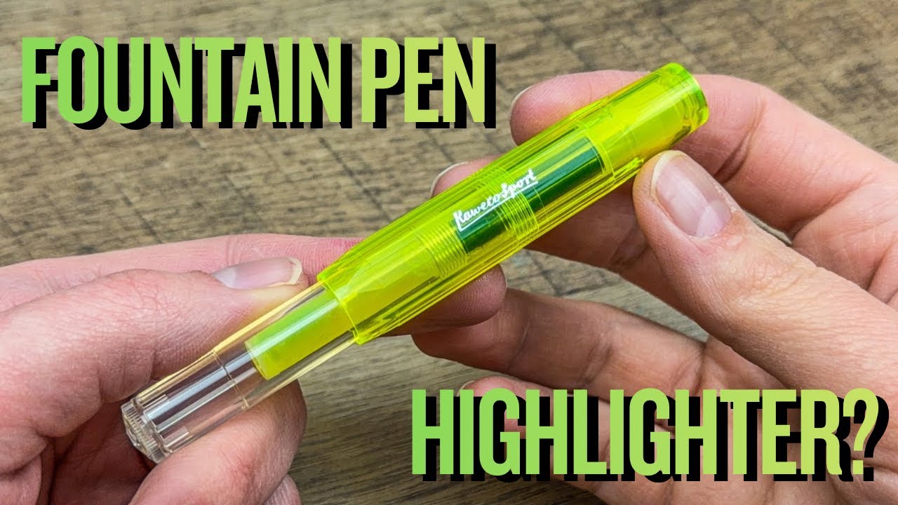 Моя коллекция Kaweco - Sport, Perkeo, маркер-хайлайтер??