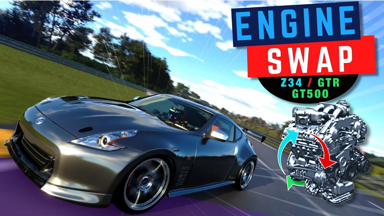 The Nissan Fairlady Z34 Engine Swap is incredible in GT7! (updated for 1.34)