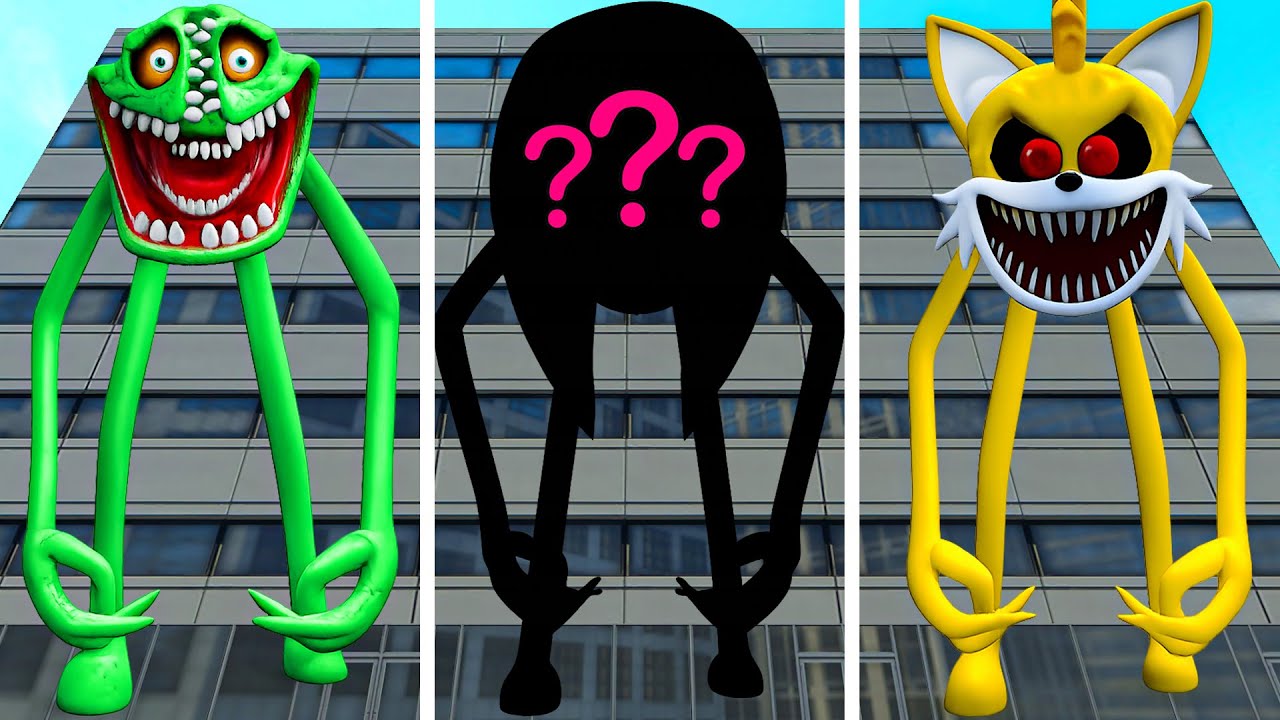I CREATED ROBLOX SONIC HUNGRY SNAKE 3-KNUCKLES SMILEY'S-TAILS NIGHTMARE'S SMILEY'S In Garry's Mod!