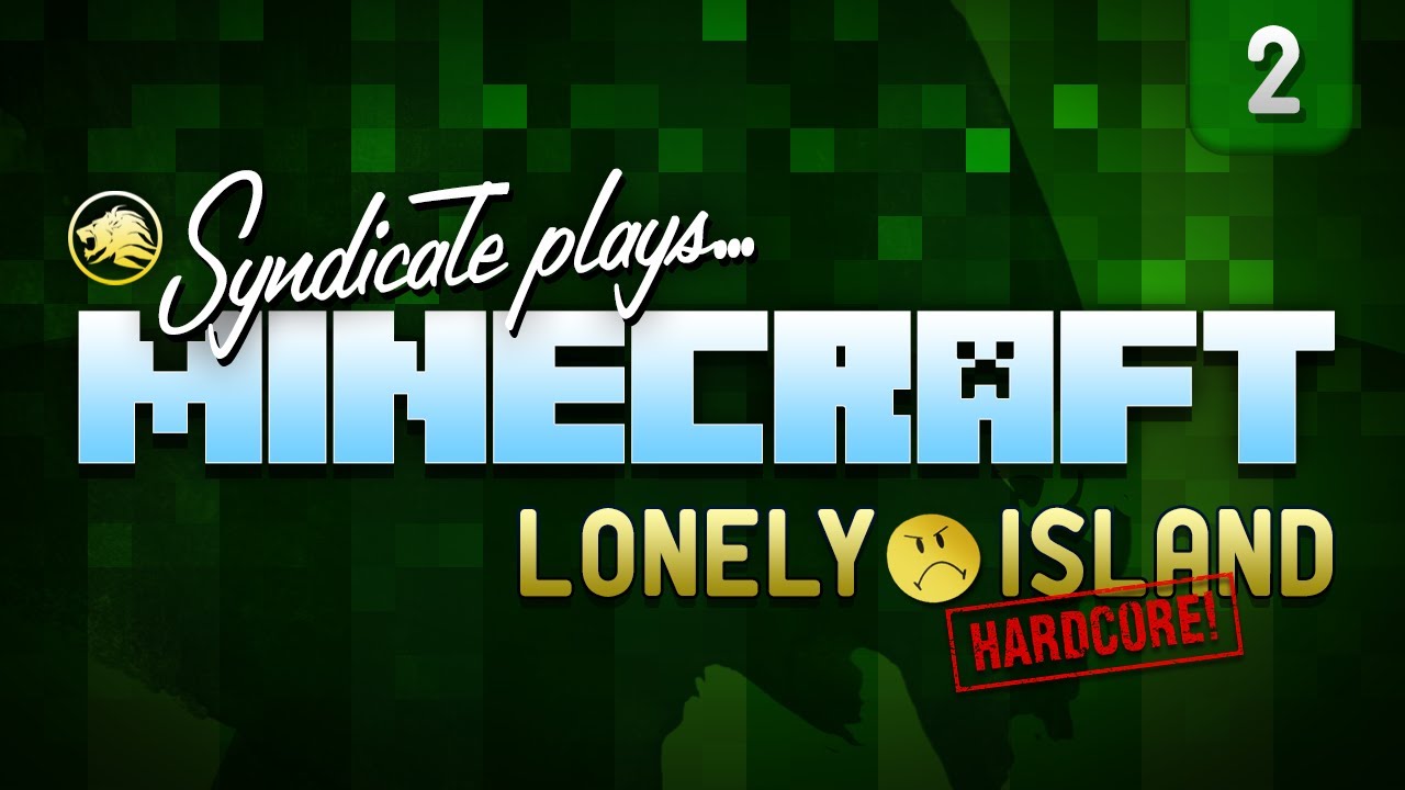 Minecraft: Luckiest Diamond Find! - Lonely Island (Hardcore) - Part 2