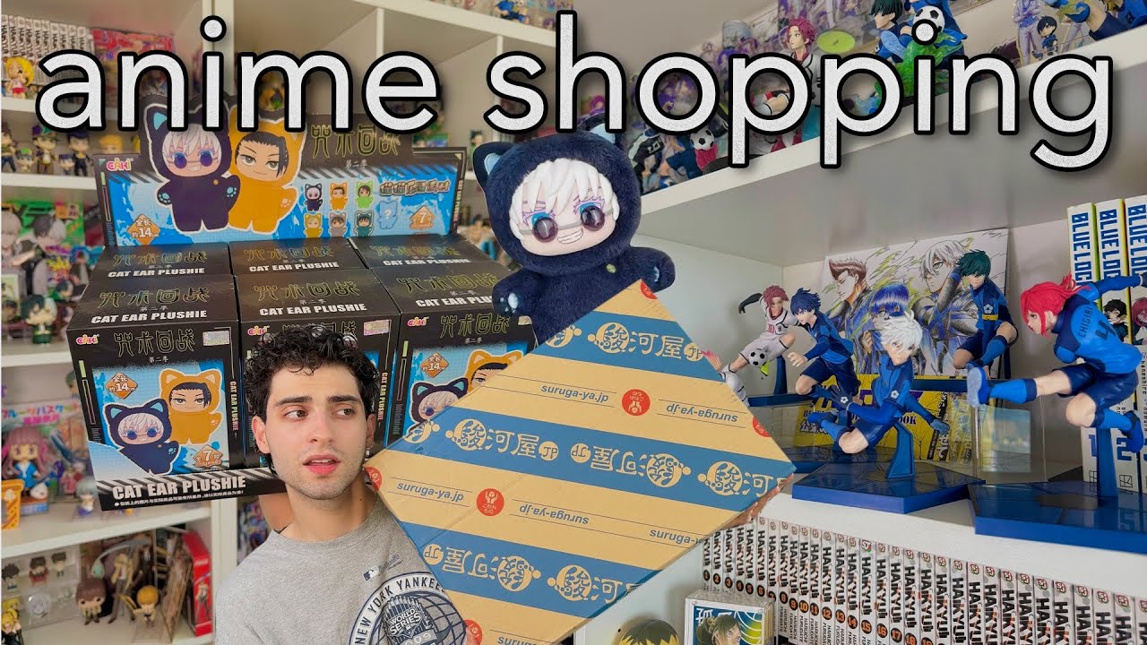 anime shopping nyc: jjk labubu, blue lock figure, japan imports