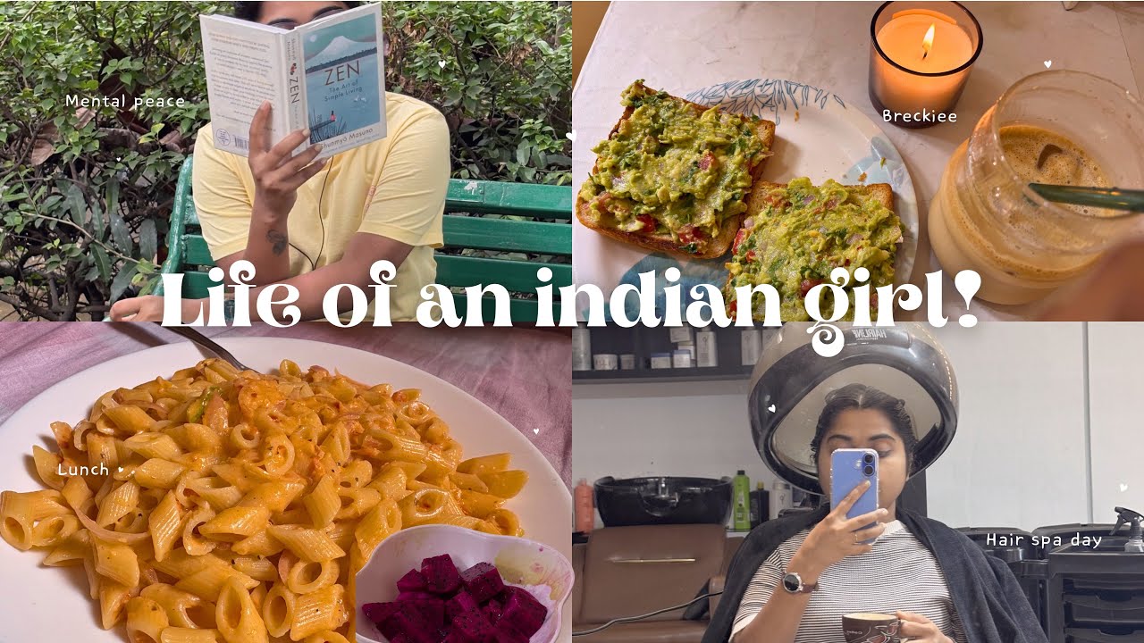That Girl Routine   ｡𖦹°‧🎀 | Avocado 🥑 Toast, Hair Spa Day 🧖‍♀️, New Book 📕, Cozy Pasta Night 🍝