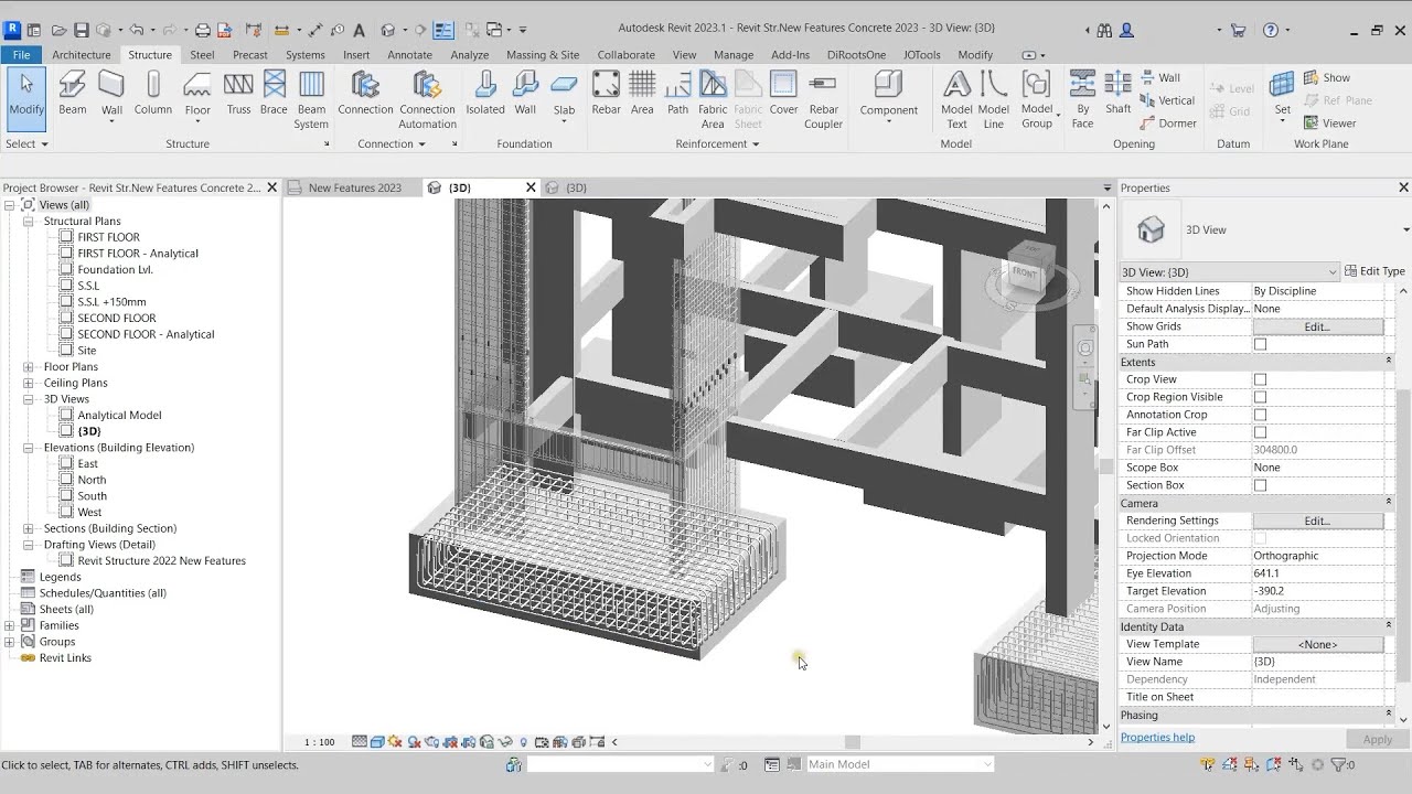 Revit Structure 2023 | Analytical Modelling, Connection Design Automation & Dynamo Scripts