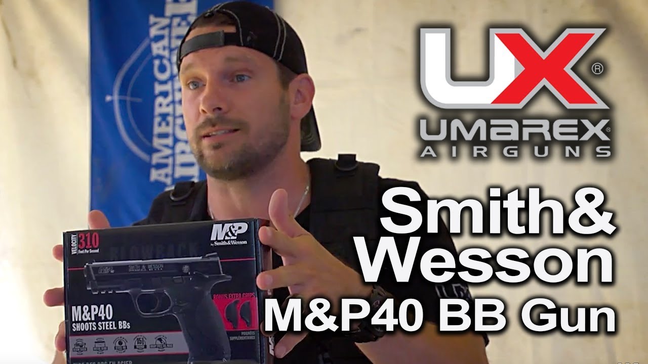 Smith & Wesson M&P 40 Pistol Air Gun Review : Umarex Airguns Handgun