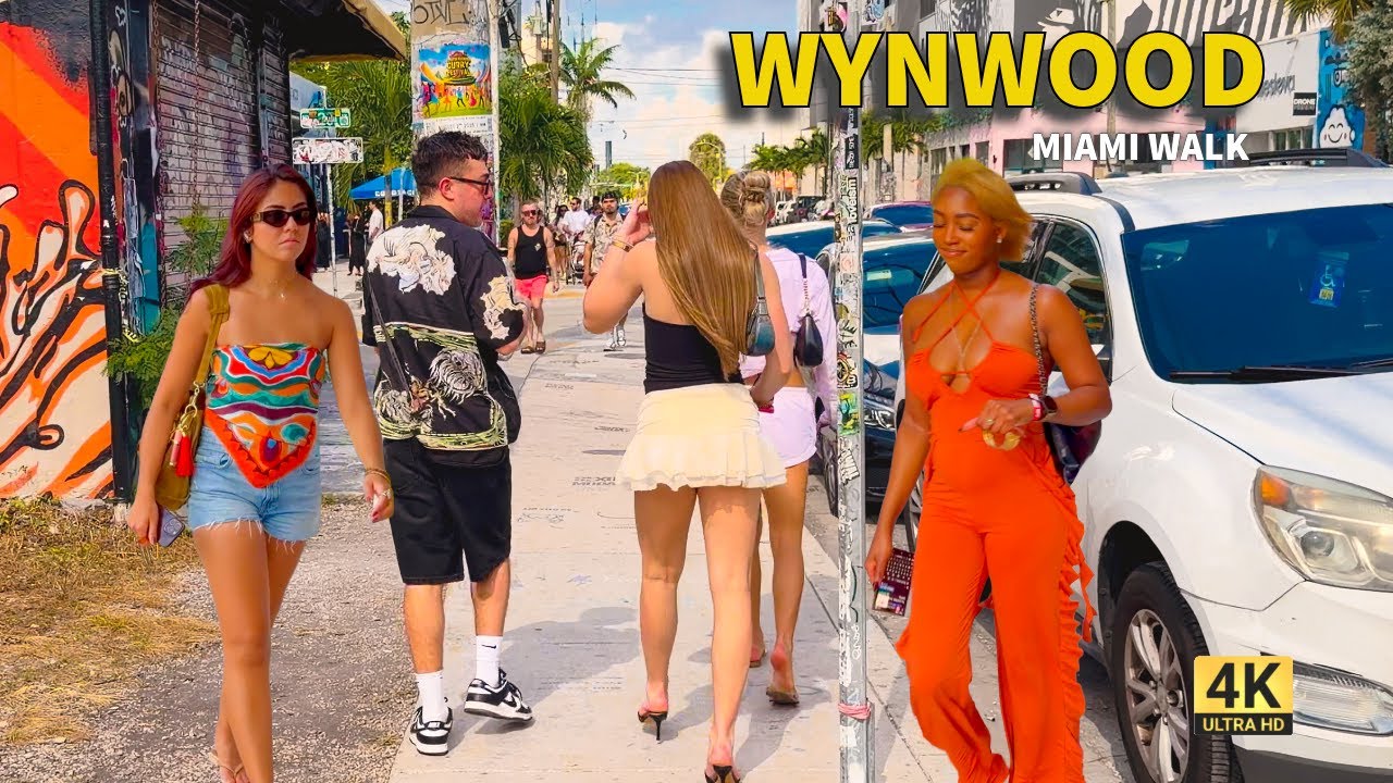 DAY in WYNWOOD Miami 😍 | Art District Walk in Stunning 4K