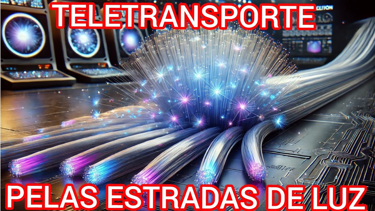 PELA PRIMEIRA VEZ CIENTISTAS FAZEM TELETRANSPORTE QU&Acirc;NTICO EM FIBRA USADA PARA INTERNET