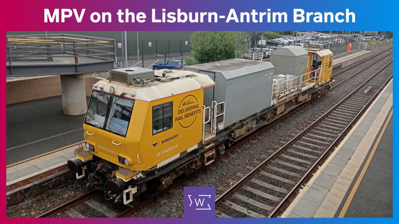 MPV Driver Training on the Lisburn-Antrim Line (26/06/24)