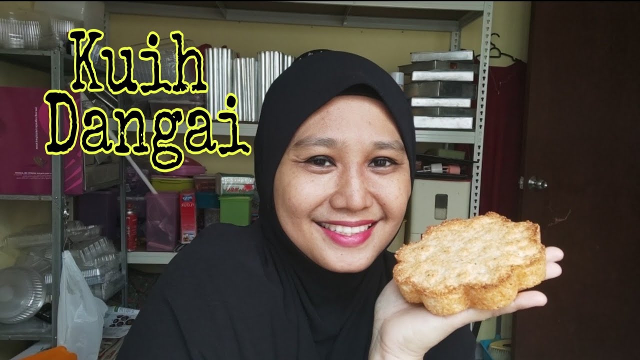 Kuih Dangai tradisi cara moden