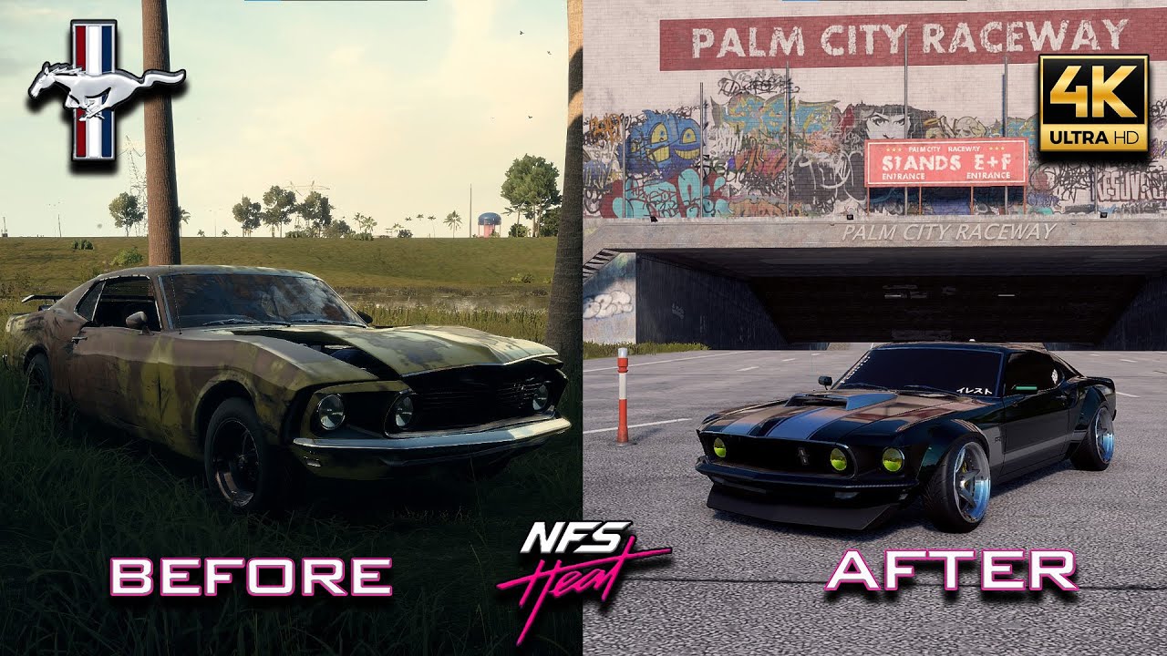 Rebuilding FORD Mustang BOSS 302'69 - NFS HEAT - Customization | 1000 HP+ | Not Swap Engine |