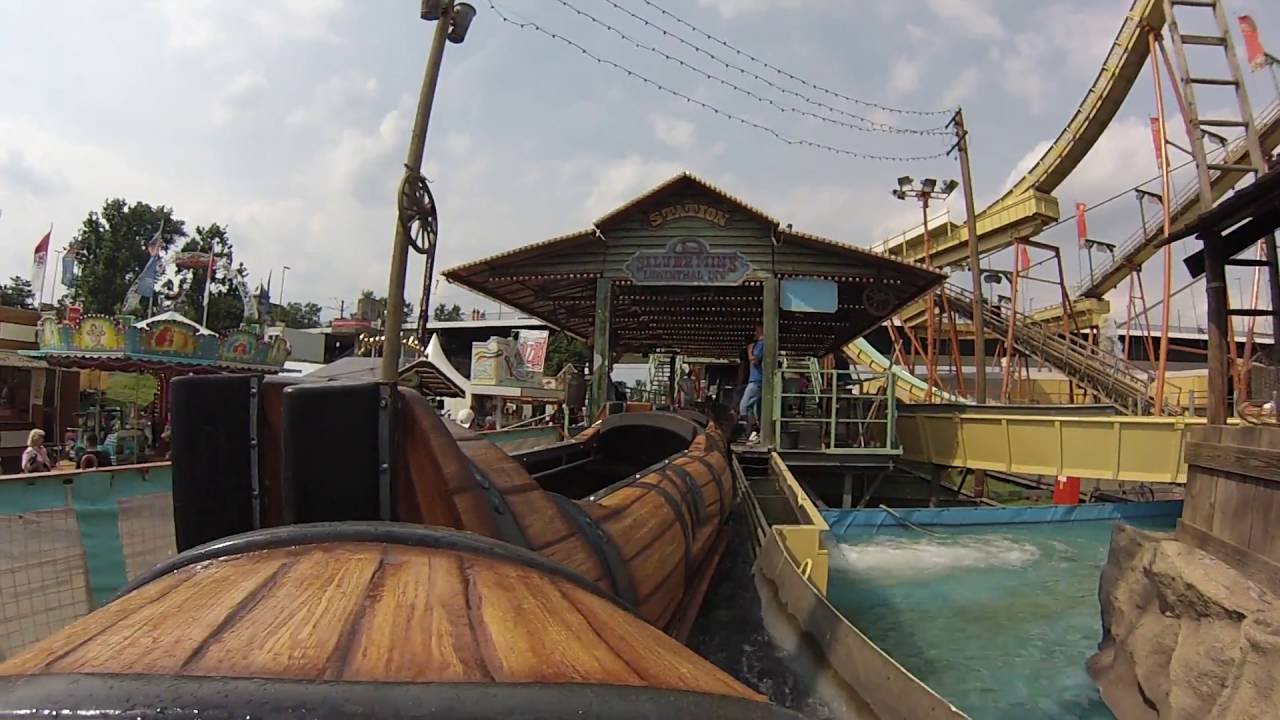 Wildwasser 3 - Löwenthal (Onride) Video Rheinkirmes Düsseldorf 2016
