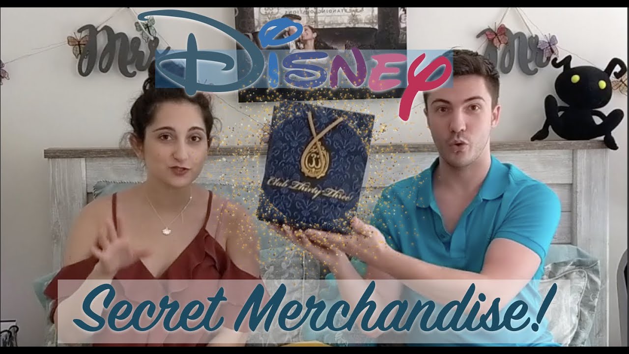 SECRET CLUB 33 DISNEY MERCHANDISE AND BASIN MYSTERY BOX
