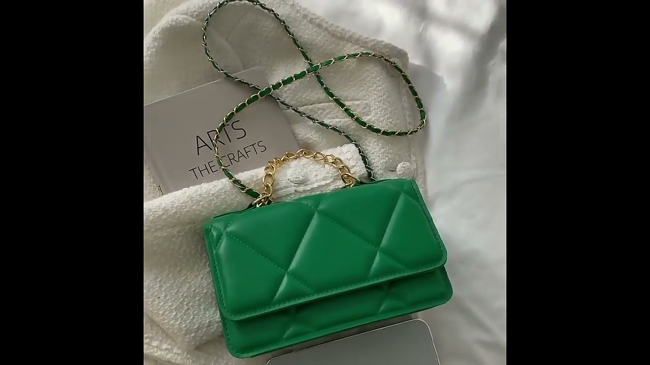 Violetas Bolso De Hombro Cuadrado Para Mujeres Blanco Moda