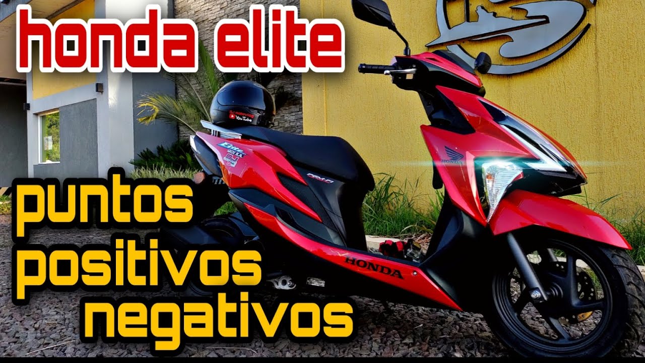 LO POSITIVO Y NEGATIVO DEL HONDA ELITE 125 💥💥💥