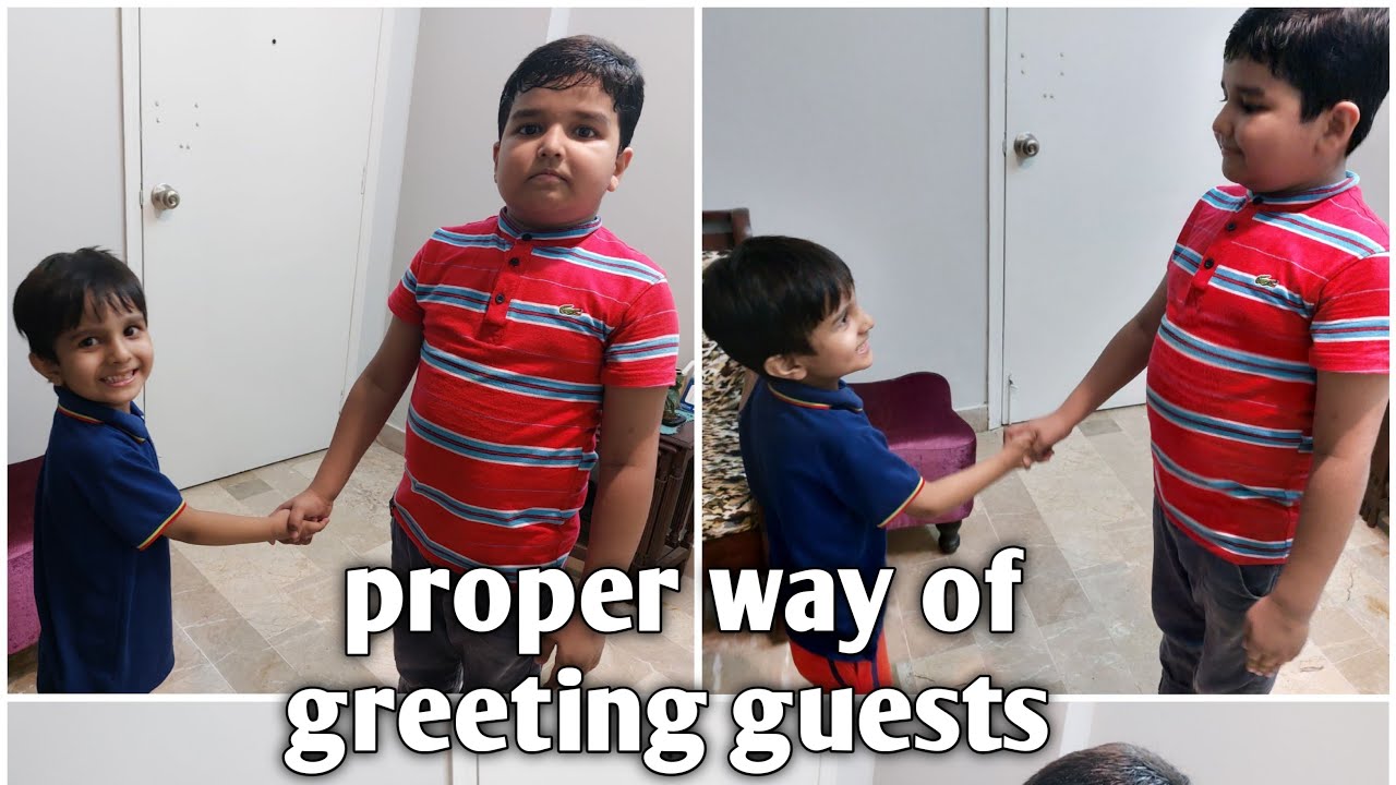 Greeting guests |Grace and courtesy