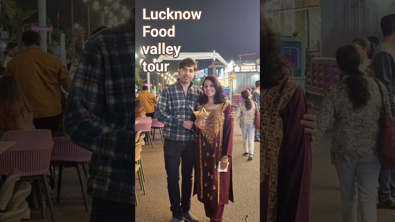 Food valley Gomti Riverfront Night out... #foodie #streetfood