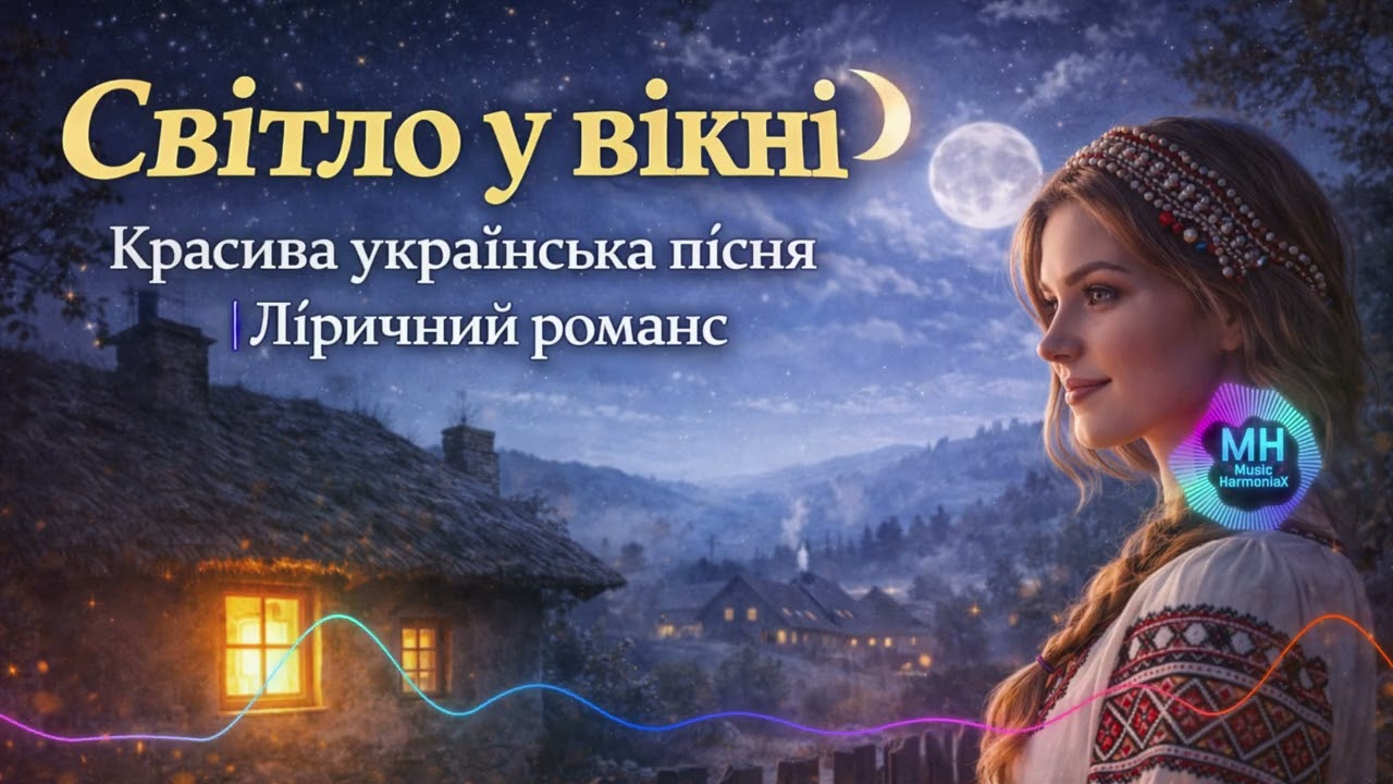 Світло у вікні 🌙 Красива українська пісня  Ліричний романс