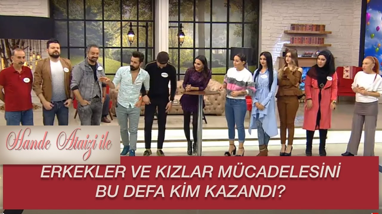 Hande Ataizi ile Yarışalım | ERKEKLER VE KIZLAR MÜCADELESİNİ BU DEFA KİM KAZANDI?