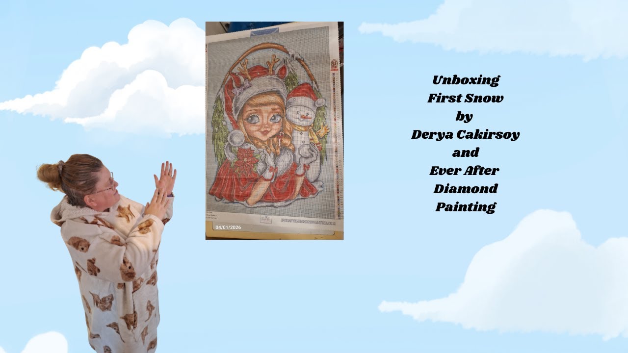 First Snow  by Derya Cakirsoy and  Ever After Diamond Painting