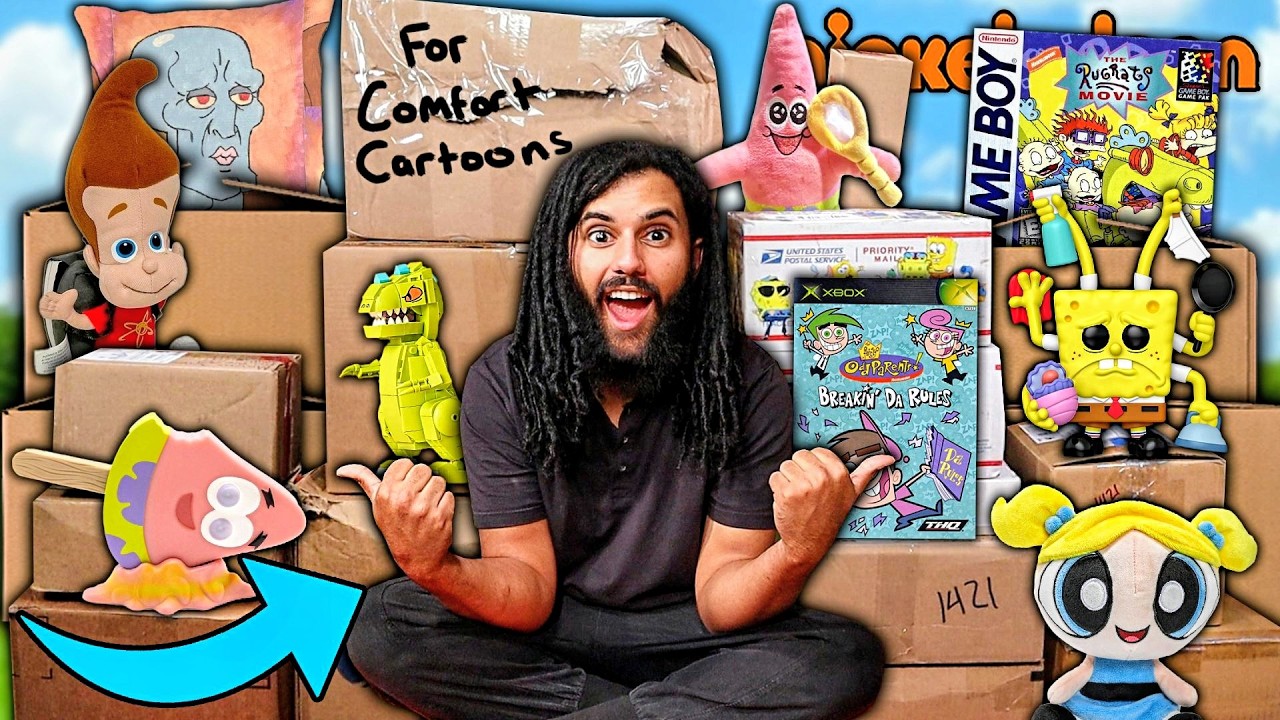 The BIGGEST Nickelodeon Fan Mail Haul EVER!