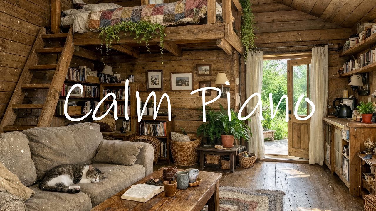 Cozy Piano Music | Slow Soft Piano for Relaxation, Focus & Calm Home Atmosphere