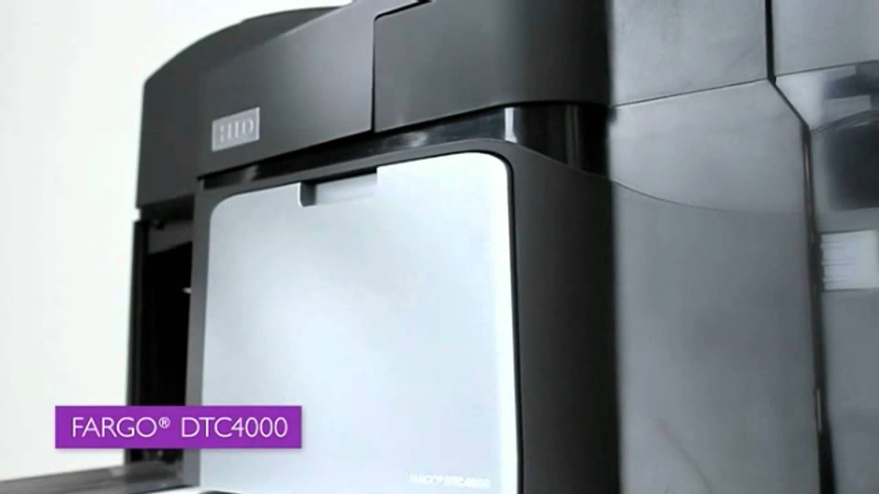 Fargo DTC4000 Single-Sided ID System Video - CardPrinter.com