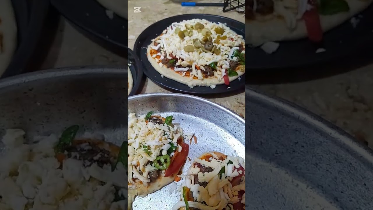 ينهار ابيض علي جمال البيتزا وحلاوتها خطييير ه ادخلو وجربوها مش هتبطلو تعملوها 👌