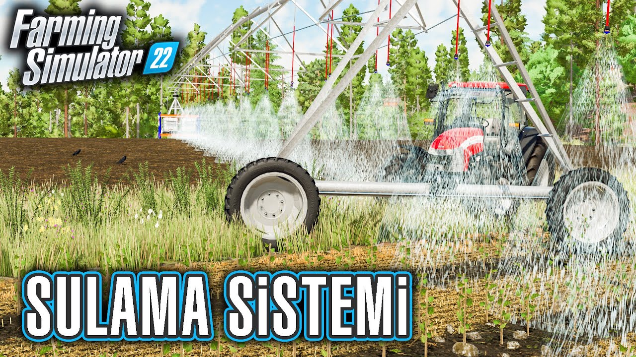 💦FS DE İLK! SULAMA SİSTEMİ! | FS 22 Platinum Expansion - Silverrun MAP | Bölüm 7