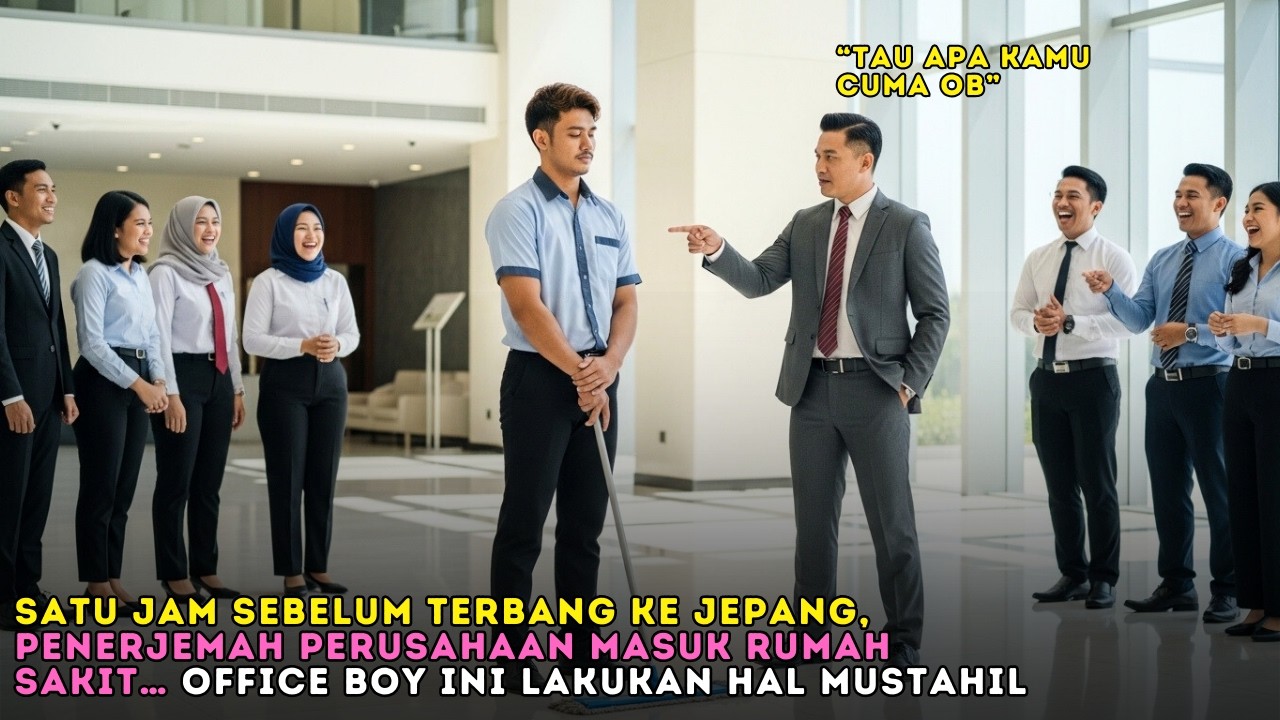 SAAT PERUSAHAAN HAMPIR BANGKRUT DAN PENERJEMAH SAKIT, TAK ADA YANG MENYANGKA OB INI BERANI MAJU LALU