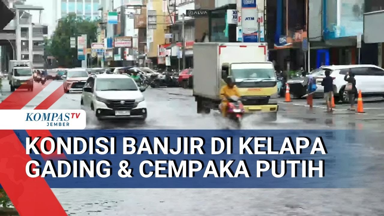 Pantauan Banjir Jakarta: Cempaka Putih Terendam, Kelapa Gading Tergenang Ringan