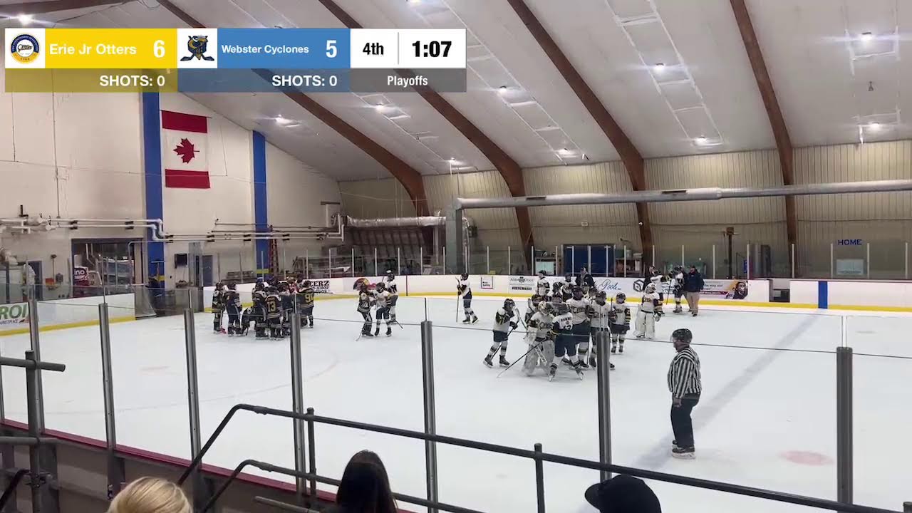 2013 Erie Jr Otters vs Webster Cyclones