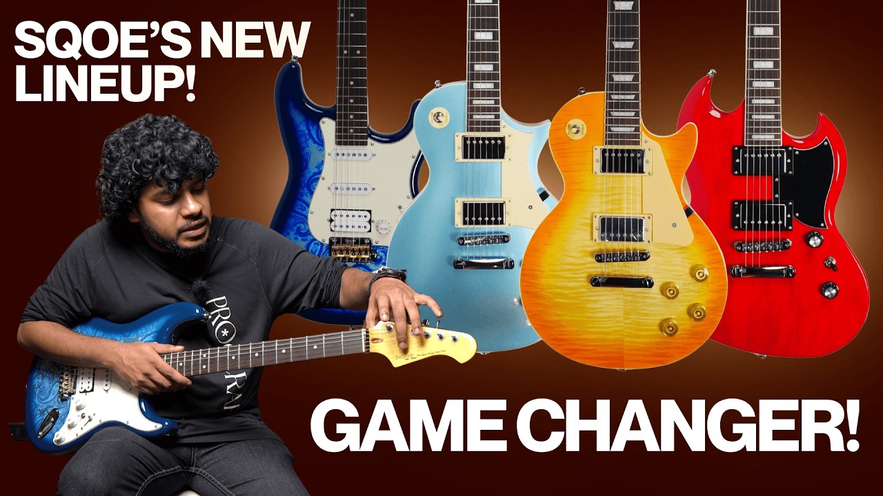 These NEW Sqoe Electric Guitars Just Landed in India — And They Sound INSANE! 😱⚡️