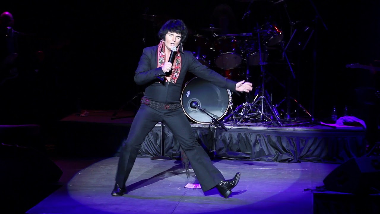 Ben Thompson sings Suspicious Minds 2019 Tupelo Elvis Festival
