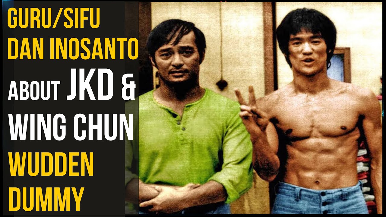 Sifu Dan Inosanto about Wing Chun Wooden Dummy training within Jeet Kune Do