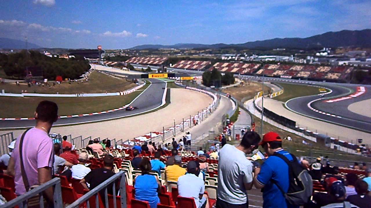 Montmeló 2011. Entrenamientos viernes desde la tribuna L