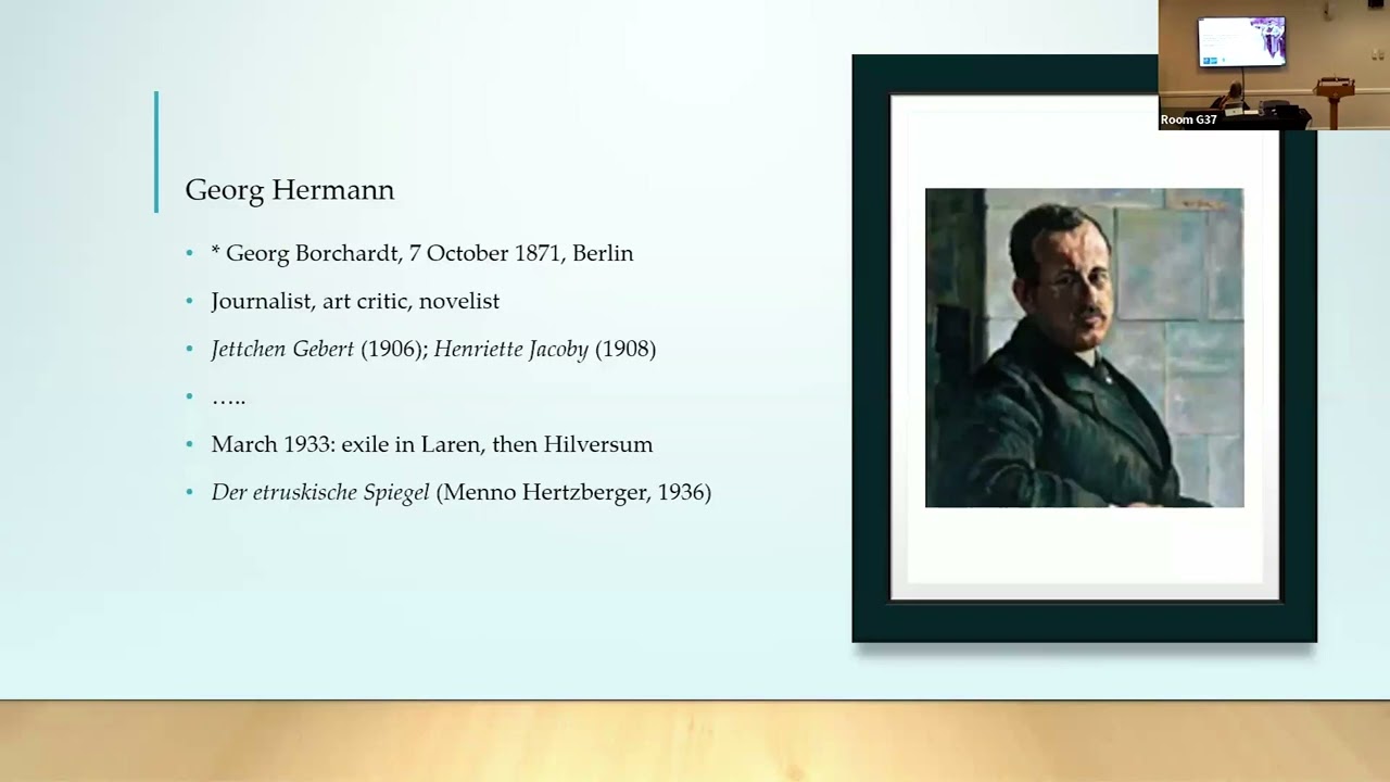 Writing the Lives of Those Who Stayed Behind: Georg Hermann’s Long-lost Exile Novel