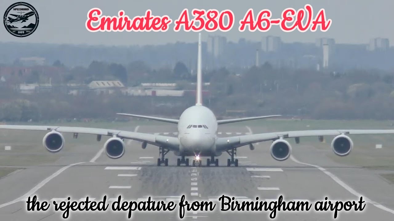 A380 Rejected  departure from Birmingham Airport due to a passenger having a panic attack.