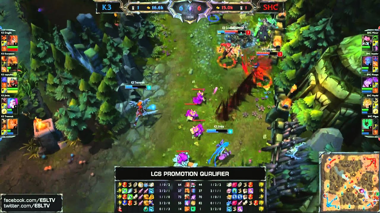 Karont3 e-Sports Club vs SUPA HOT CREW XD | 2014 EU LCS Spring Promotion Season 4 | K3 vs SHC