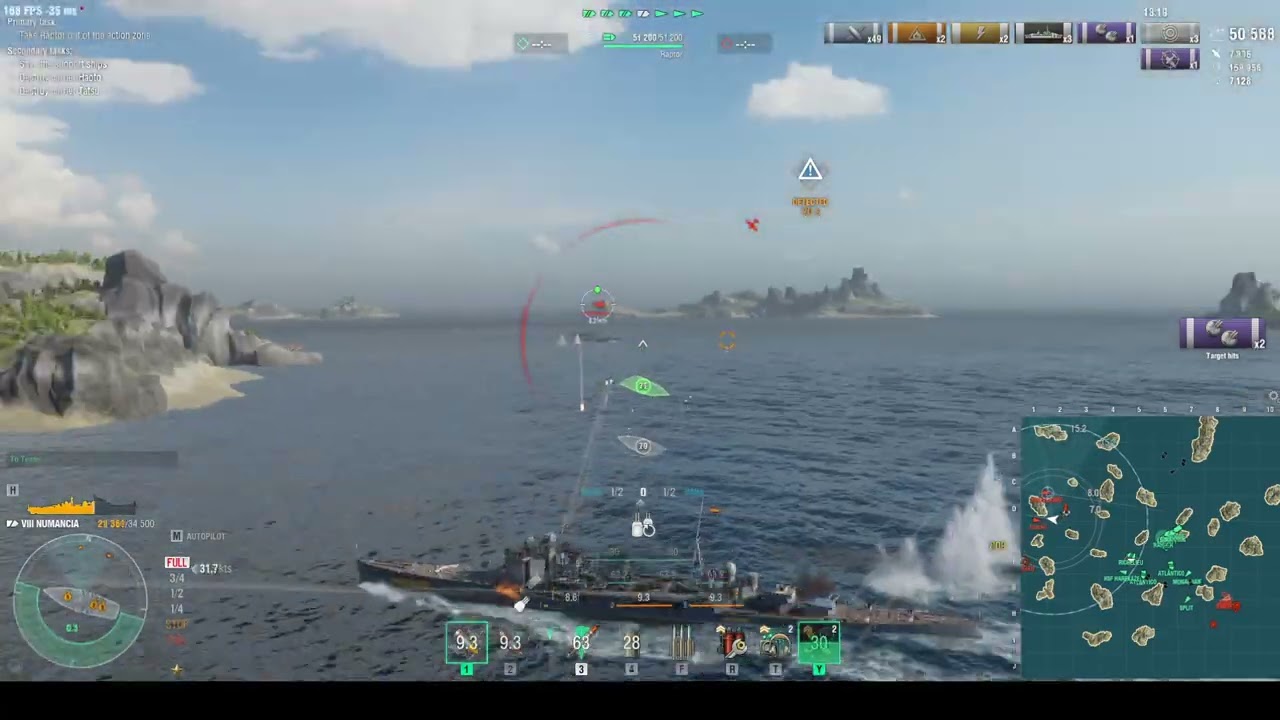 Vader_Sama -The New Tier 8 Cruiser - Numancia