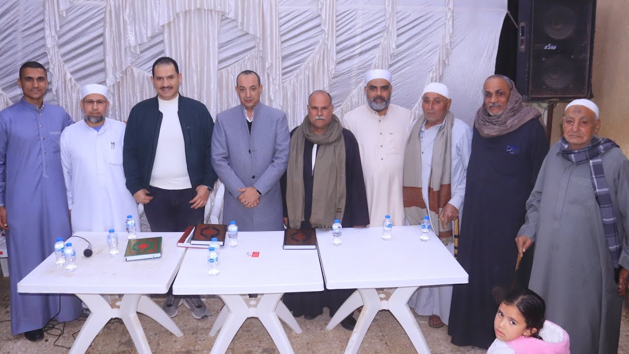 كواليس الإحتفال بحفظة القرآن الكريم بقرية السبخا أجا الدقهلية تحت رعاية الحاج مصطفى خزبك 2026/3/6