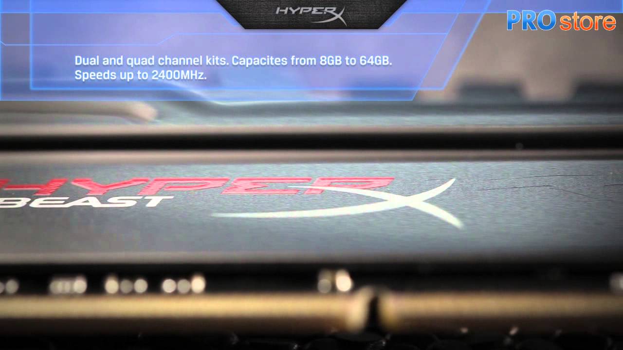 Memorii RAM Kingston&rsquo;s HyperX Beast [clip oficial de prezentare]