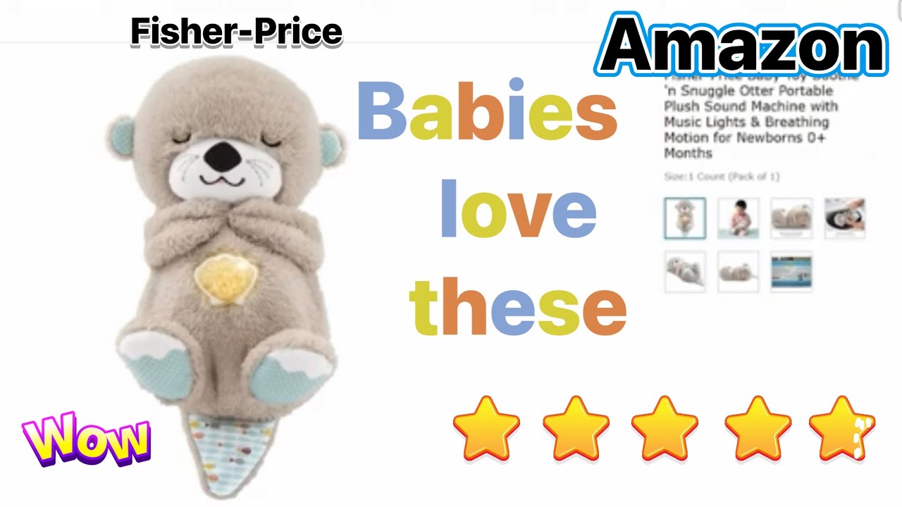 Review - Fisher-Price Soothe 'n Snuggle Otter Baby Sound Machine
