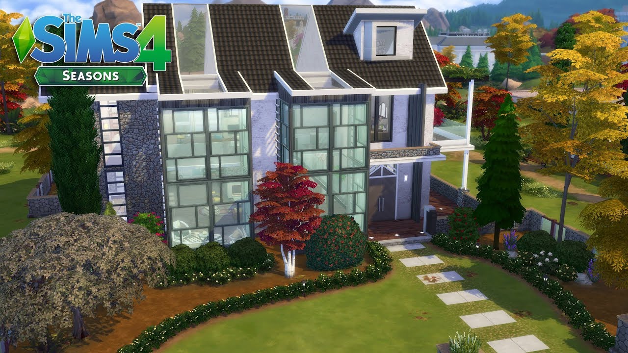 The Sims 4 - Modern Sunlight House Family Home! (House Build)