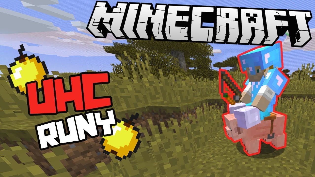 ⚔️ UHC Runy s prasetem 🐷 [GEJMR+Jirka+Marwex]