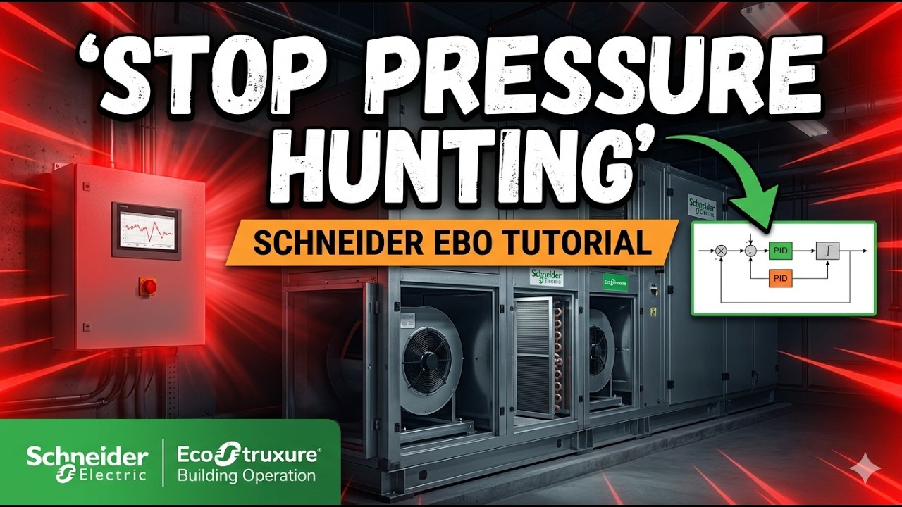 How to Fix AHU Pressure Issues in Schneider Electric EBO